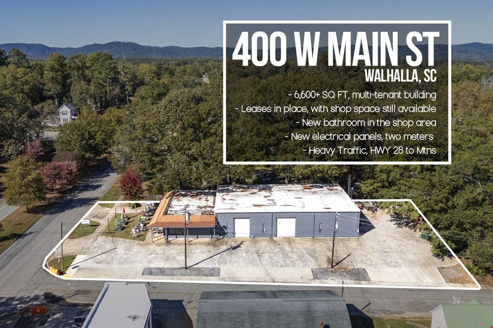 Mixed Use Building- Walhalla- Leases in Place