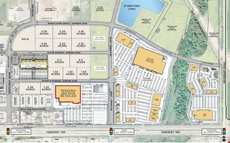Preview of Retail space for Rent at Highway 16A & Veterans Blvd