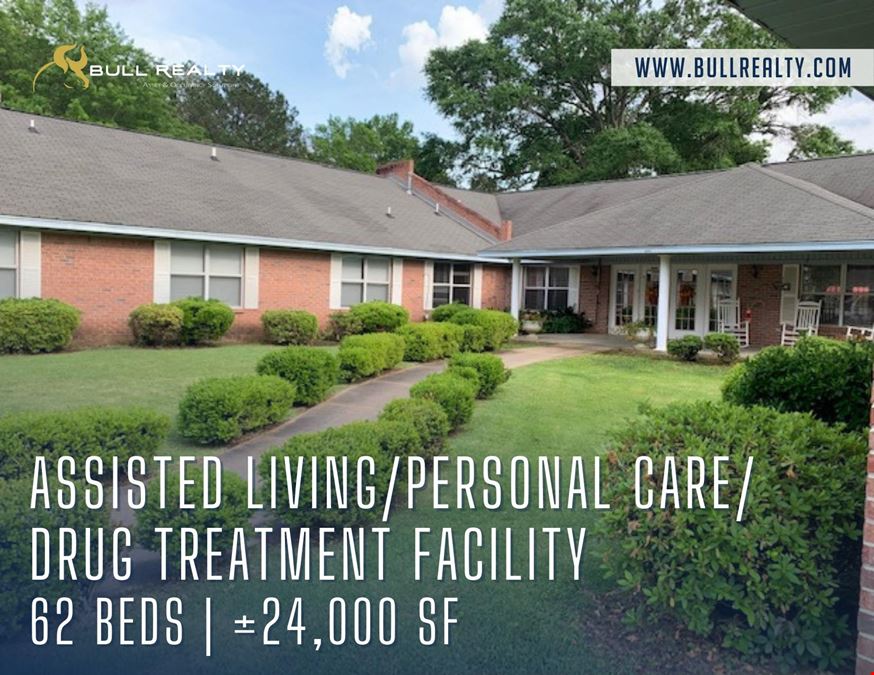 Assisted Living/Personal Care/Drug Treatment Facility | 62 Beds | ±24,000 SF