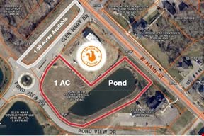 Lot with Pond behind Popeyes on Glen Mary Drive