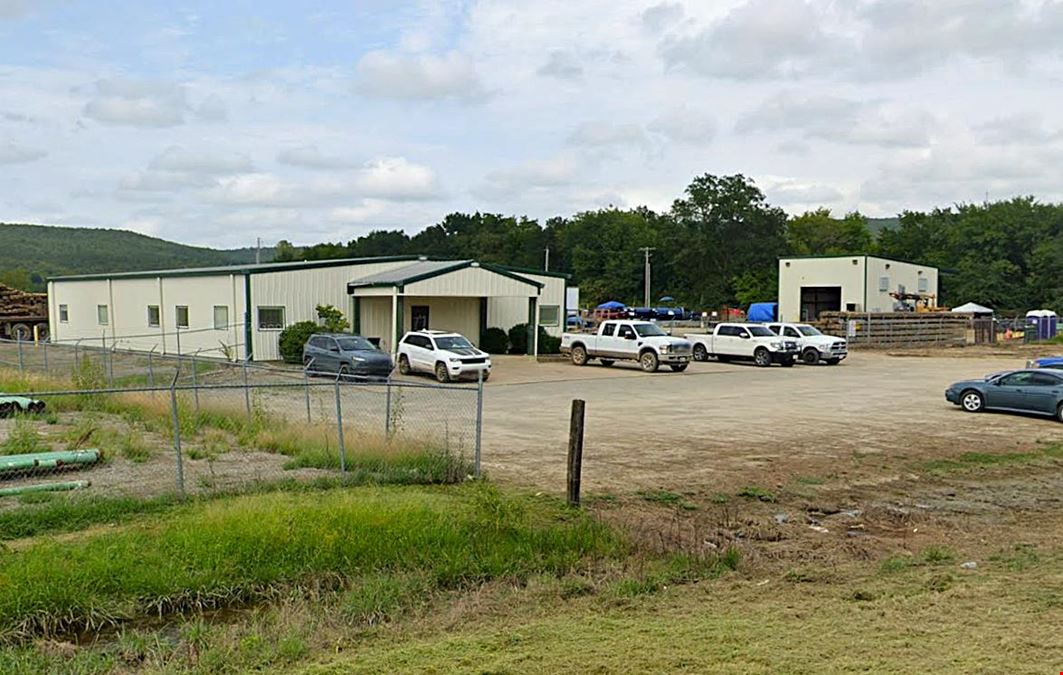 Field Office w/ 3-Acre Yard and Heavy Powered Shop