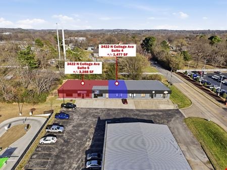 Preview of Office space for Rent at 3416 & 3422 N College Ave