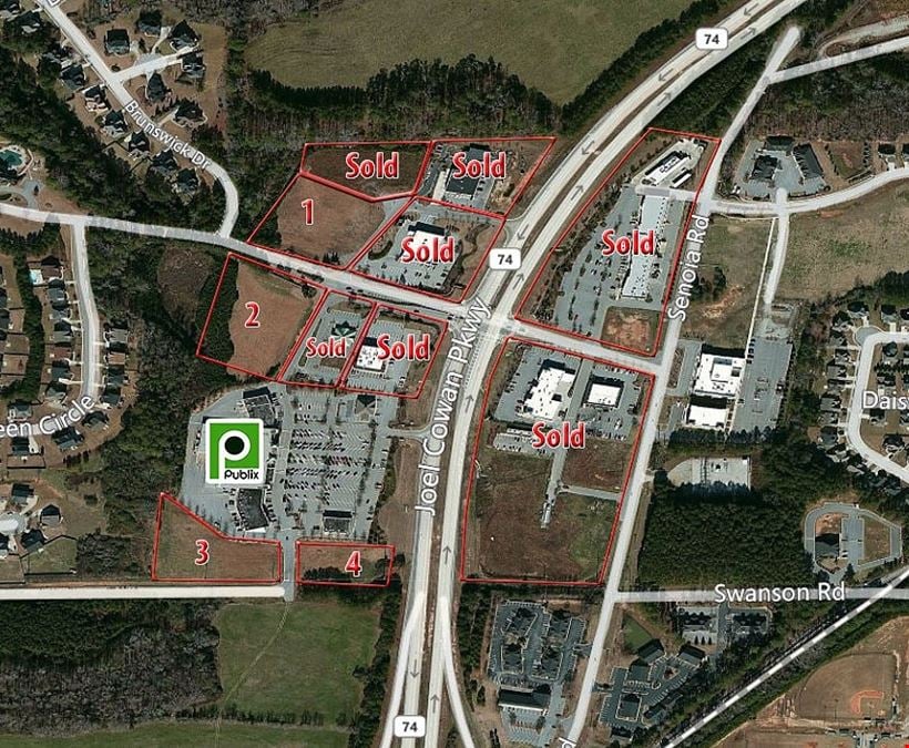 Tyrone Town Center Outparcels