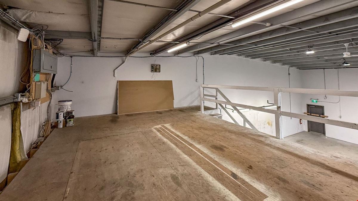 Industrial in-line unit available in Summerland