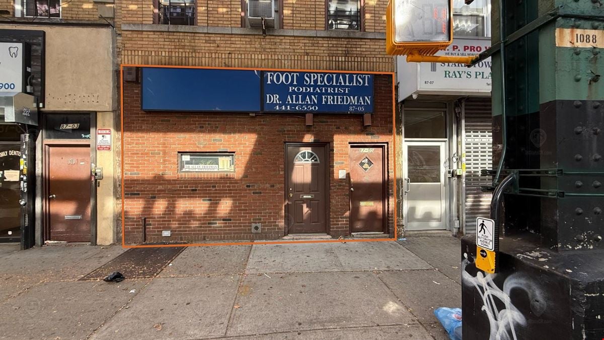 1,100 SF | 87-05 Jamaica Avenue | Built-Out Medical Office For Lease