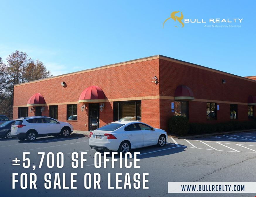 ±5,700 Office Opportunity in Lawrenceville | For Sale or Lease