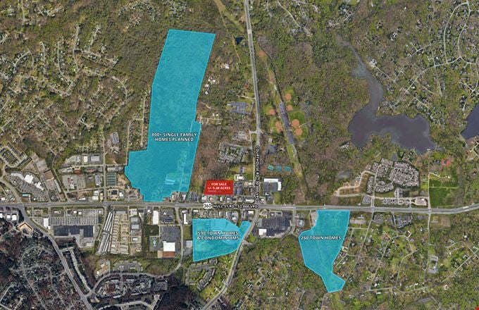 Preview of VacantLand space for Sale at 10202, 10198, 10152 Hull Street Road