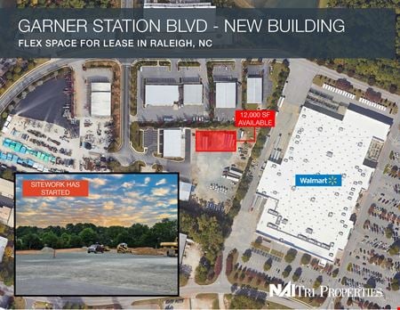 Preview of Industrial space for Rent at Garner Station Boulevard - New Building
