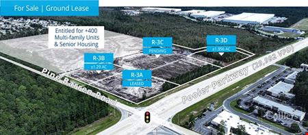 Preview of commercial space at Pooler Pkwy & Pine Barren Rd