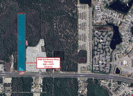 Preview of VacantLand space for Sale at 6196 Gulf Breeze Pkwy
