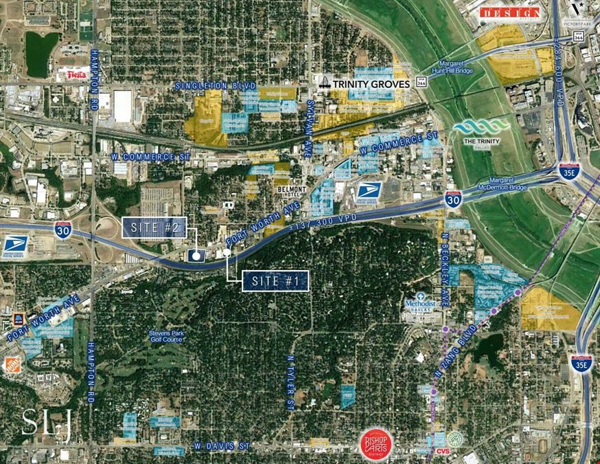 Fort Worth Ave Development Site