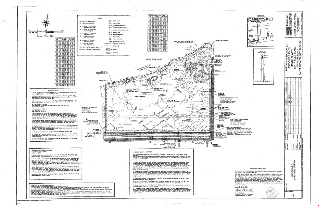 Navarre Beach Waterfront 23 Acres