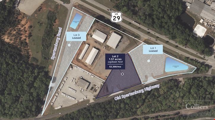 ±1.57 Acres of Secure Parking/Outdoor Storage for Lease