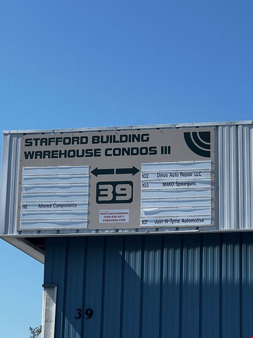 Stafford Warehouse Condo
