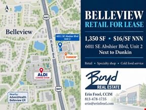 Retail Opportunity in High-Traffic Dunkin’ Donuts Plaza