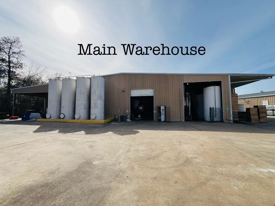 27,894SF IND WAREHOUSE(S) WITH HEAVY POWER- FOR LEASE, Spring, TX 77373