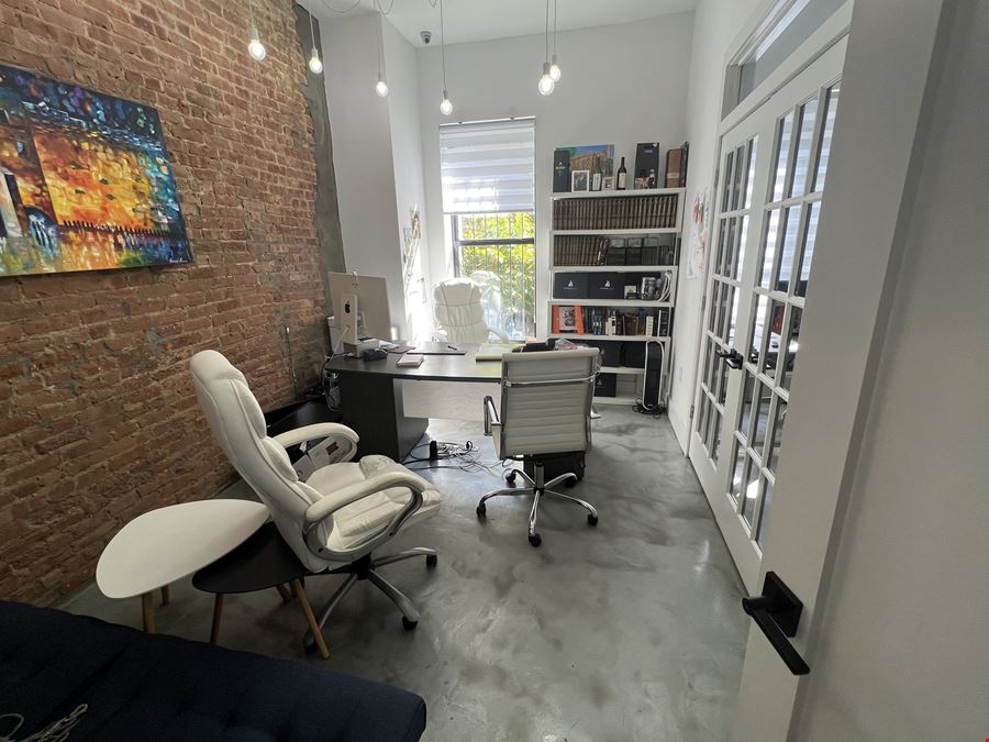 1,100 SF | 477 Ralph Ave | Fully Furnished Office/Retail Space for Lease