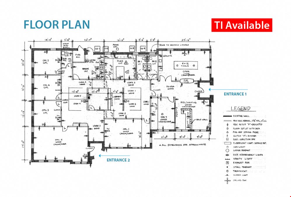 4,800 sq ft Office Condo in Frisco