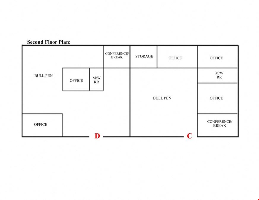 Retail/Office Storefront Building Off Mooney Blvd