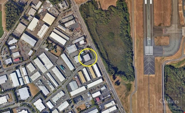 Industrial property with heavy power for sale or lease near Paine Field