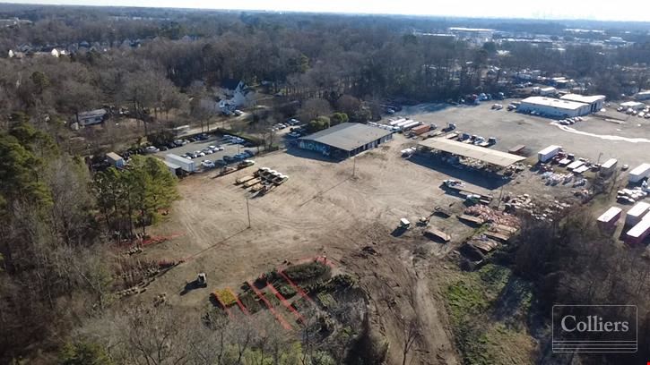 FOR LEASE | ±10,500 SF Facility with ±5.50 AC IOS