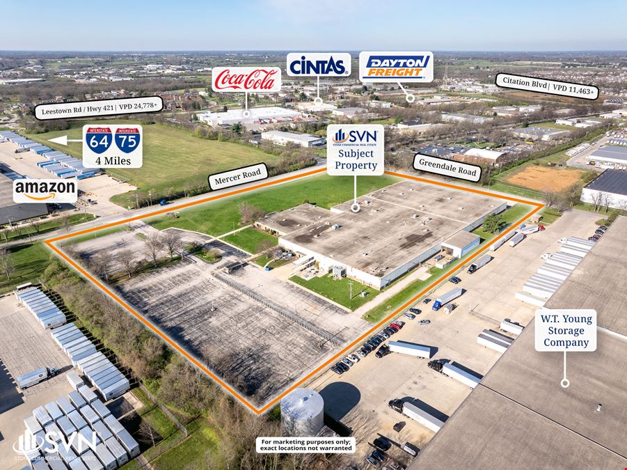 178,379 SF (Expandable) Manufacturing Facility FOR SALE