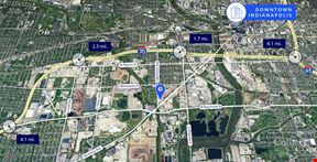 Crane-served ±22,681 SF industrial space for lease in Indianapolis with 40-ton bridge crane