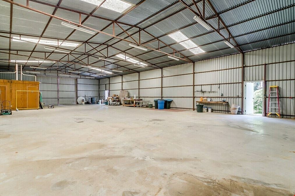 4.33 AC For Sale with Home Office & Metal Bldg