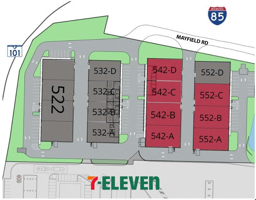 Tenant Represented Broker Paid 5% Commission Available Immediately 6,250 SF-25,000 SF with Office - Duncan, SC