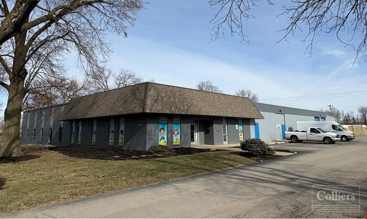 Flex building with outdoor storage/ancillary parking
