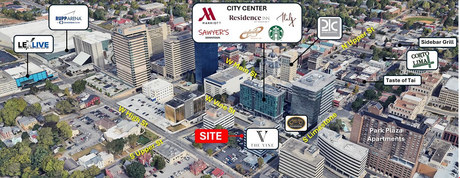 Downtown Lexington Build-to-Suit Opportunity