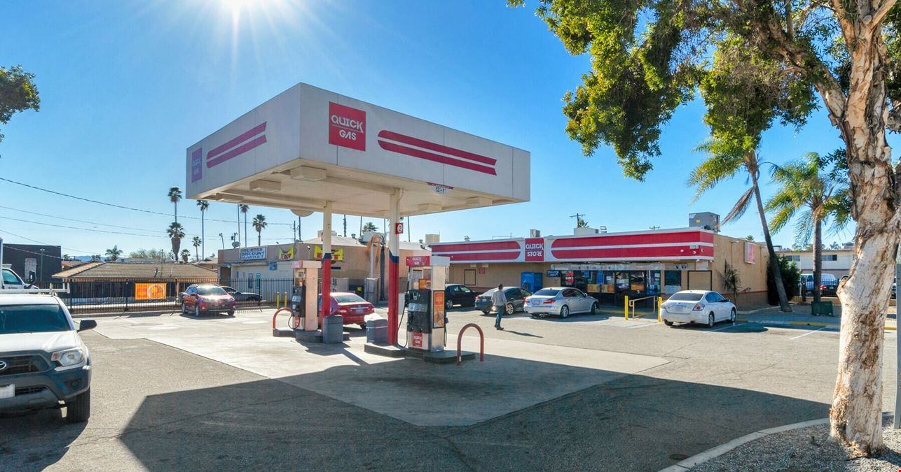 C-Store with Gas and Land