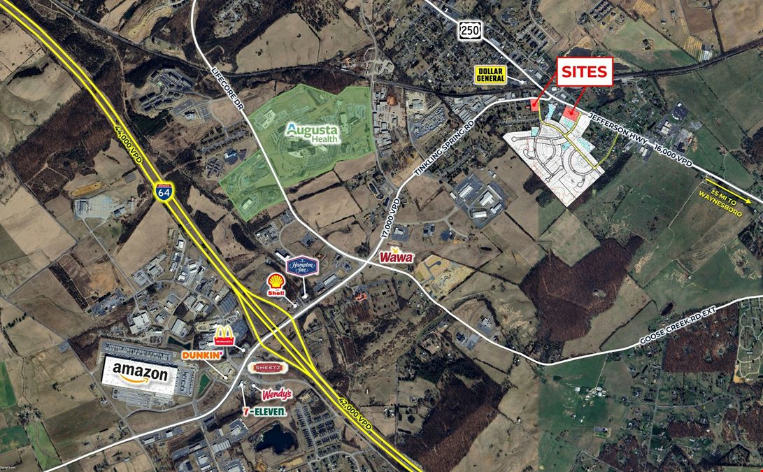 Retail Pads in Fishersville