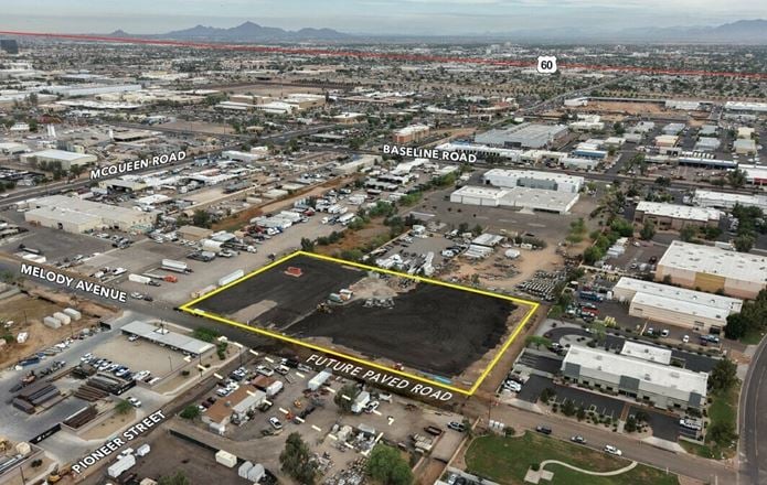 Preview of VacantLand space for Rent at Melody Avenue & Pioneer Street
