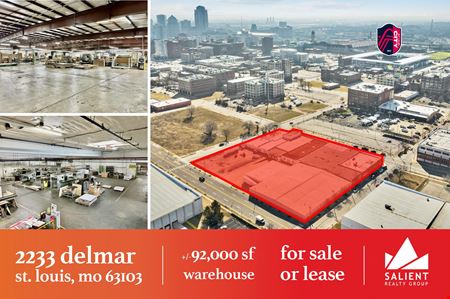 Preview of Industrial space for Rent at 2219-2233 Delmar Blvd