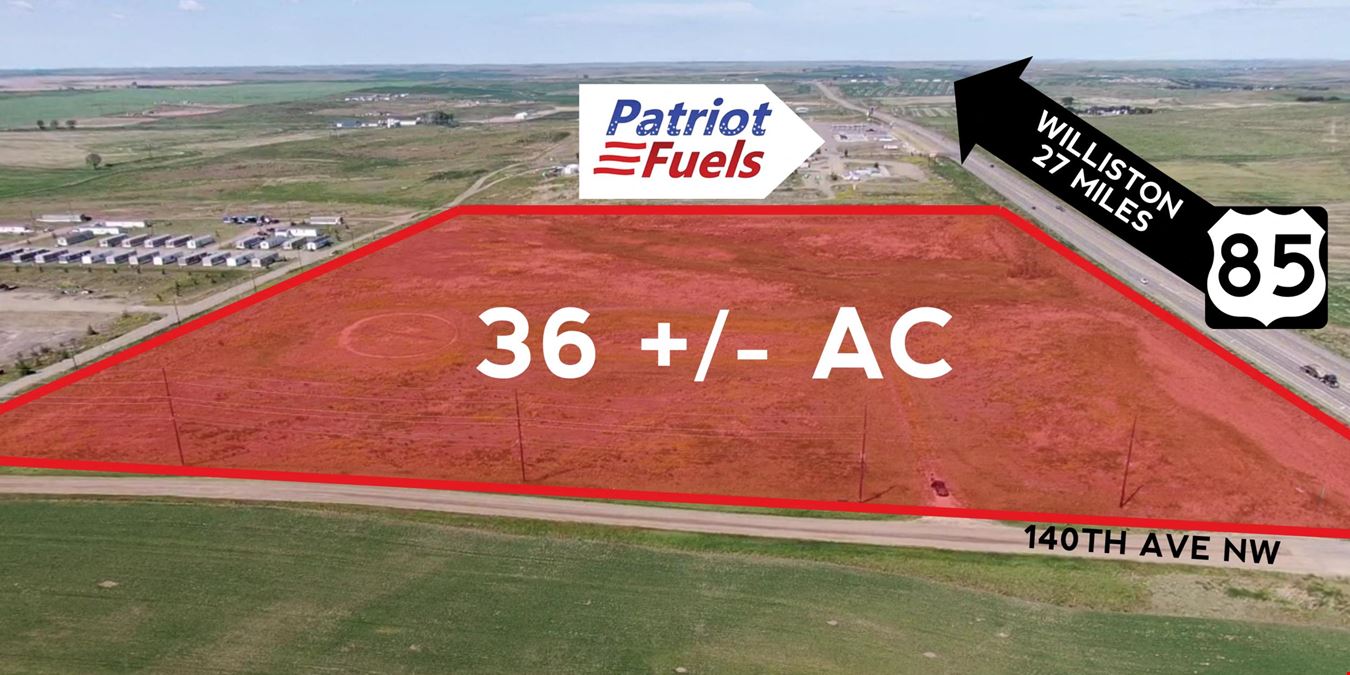 36 AC of Developable Land on US-85