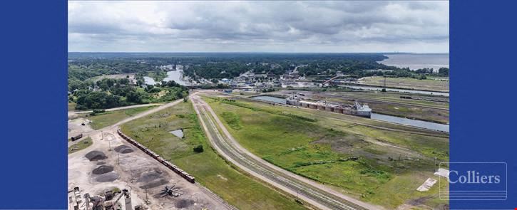 Dually-served Four (4) Dock Port Facility on Lake Erie | Development Opportunities Ranging from 1 to 155 AC