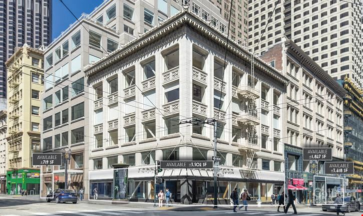 222 Kearny Collection - Retail Opportunities for Lease at the Intersection of FiDi and Union Square