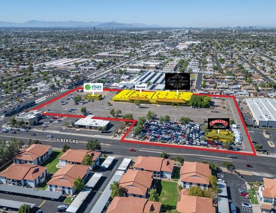 Preview of Retail space for Sale at 1902-1940 E Main St and 60 N Gilbert Rd