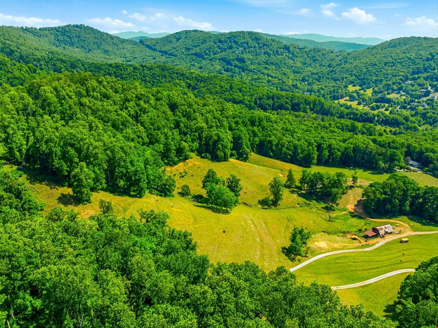Rare South Asheville Estate Farm on ±80 Acres