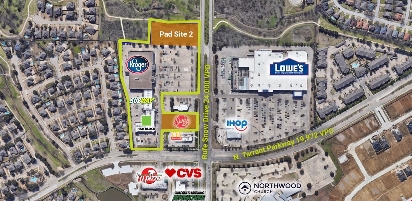 Keller Place | Kroger Grocery Anchored Shopping Center