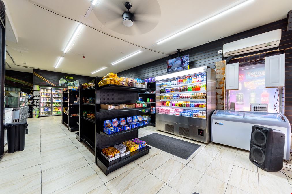 1,500 SF | 54 Howard Avenue | Corner Retail Space with Glass Storefront for Lease