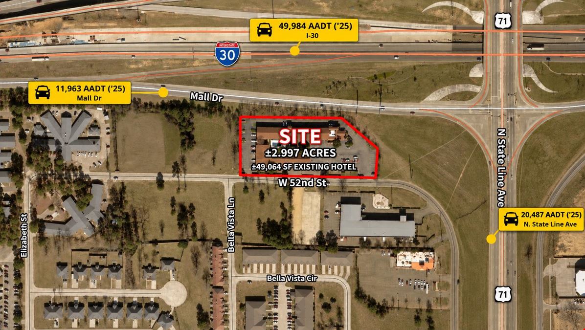 5201 N State Line | Hotel & Redevelopment Opportunity
