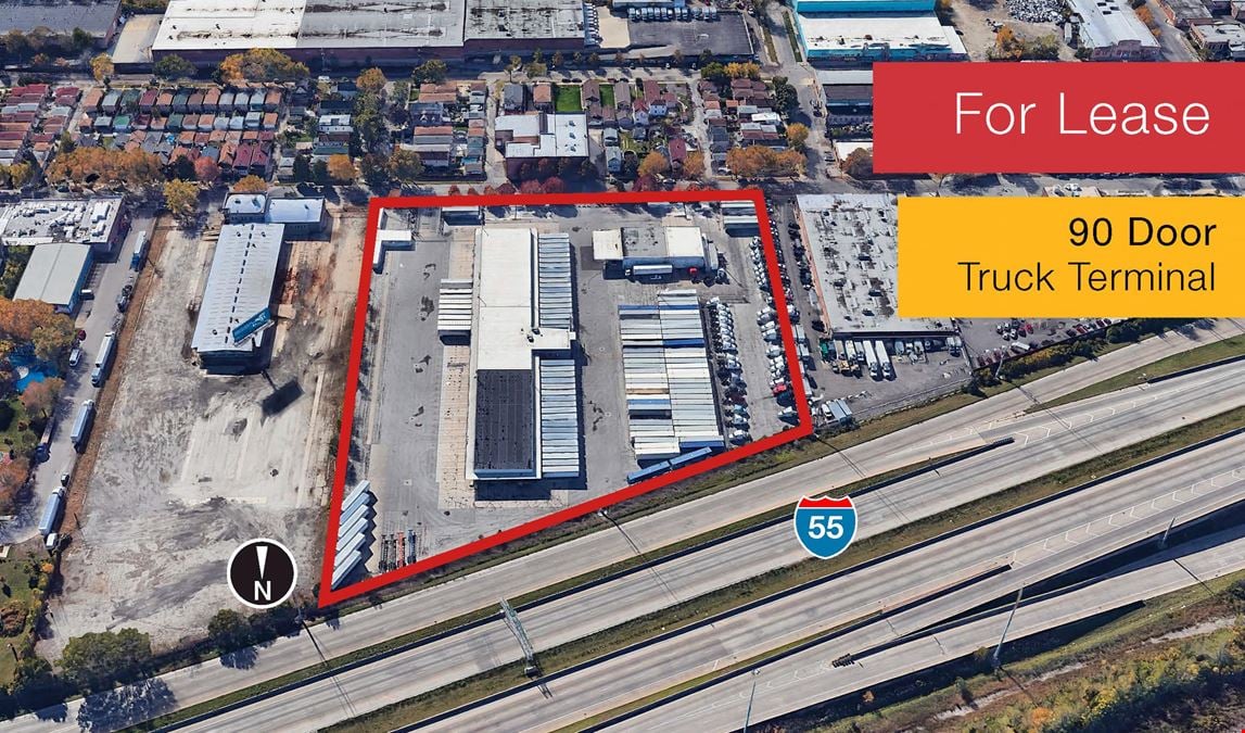 90 Door Truck Terminal for Lease | Divisible | 3000 W. 36th Street, Chicago, IL 60632