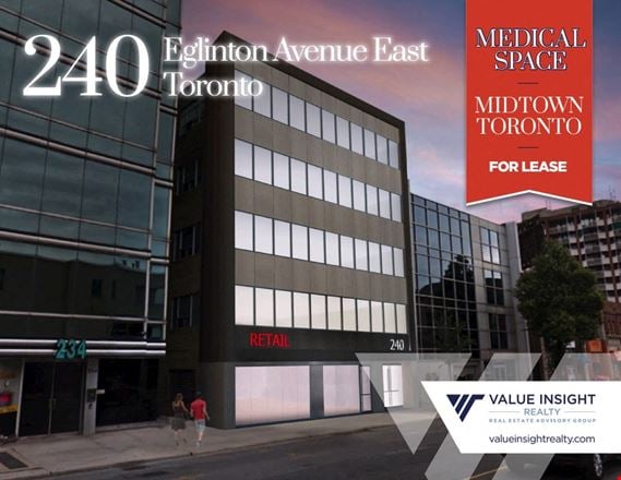 Preview of Office space for Rent at 240 Eglinton Avenue East