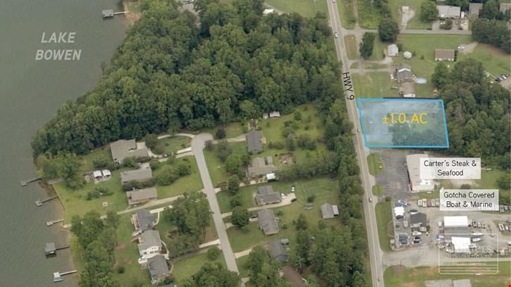 ±1.0-Acre Ground Lease/Build-to-Suite Land at Lake Bowen