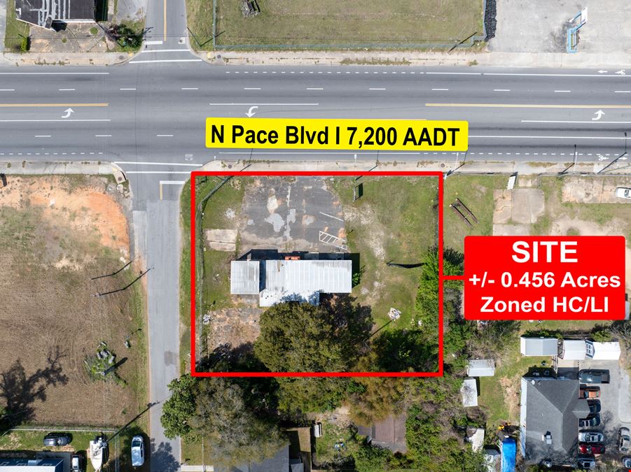 Freestanding Retail Building | Corner Lot on N Pace Blvd