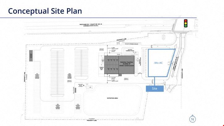 .94± AC Parcel on  Pritchard Road at I-295