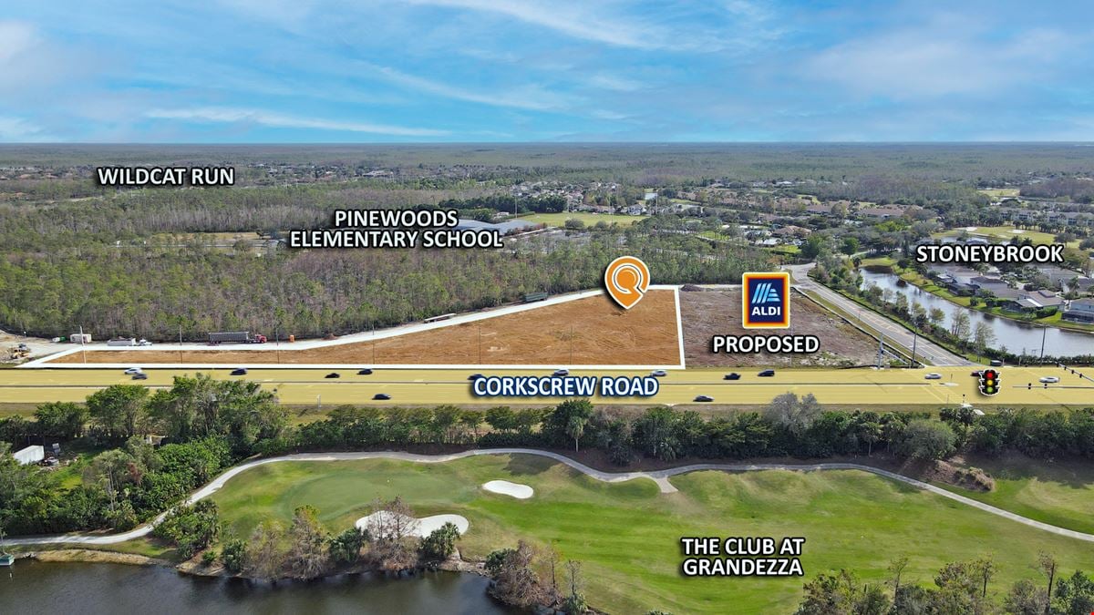 Estero Retail Pad Adjacent to Future ALDI