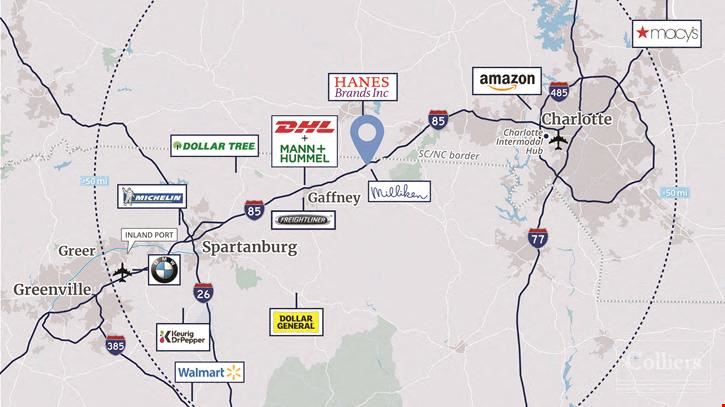 Industrial Development Land located at SC-NC Border